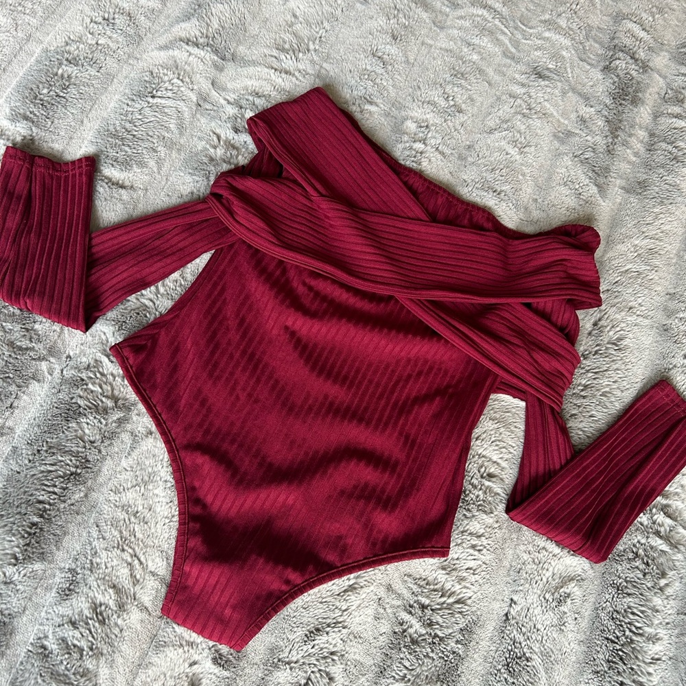 Off the shoulder bodysuit